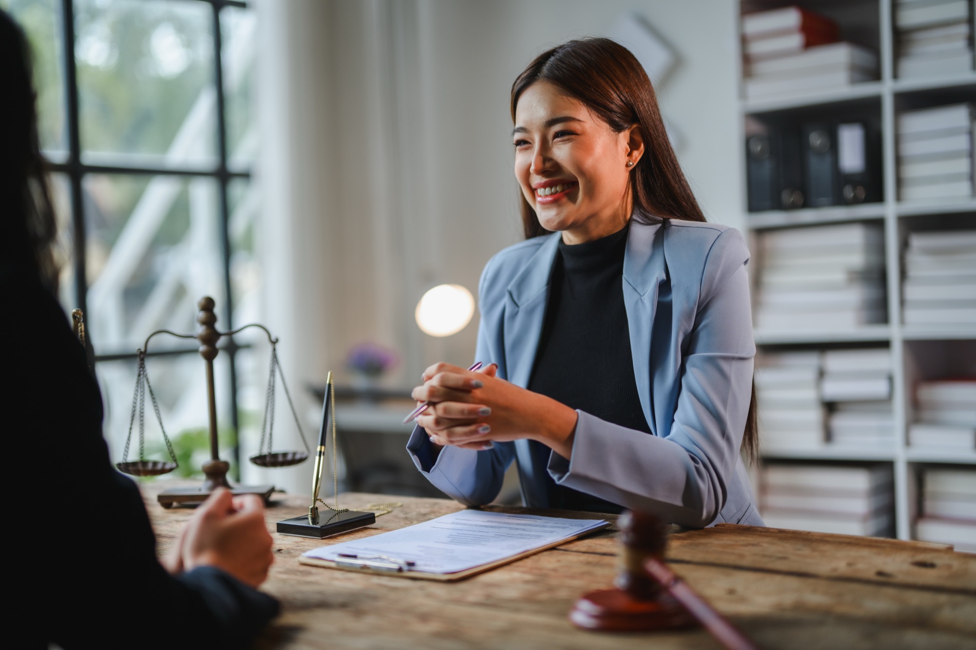 TCI Partners professionals discussing a client file